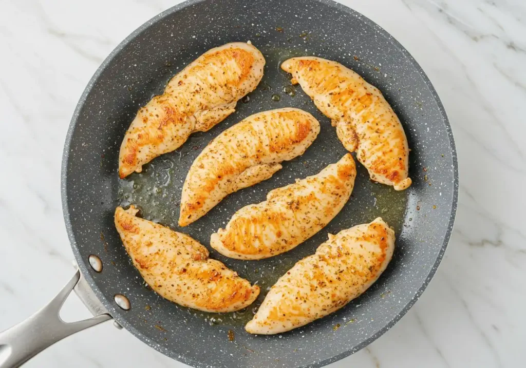 emince de poulet a la poele sans creme 2