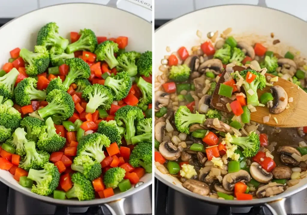 nouille sautee au poulet​