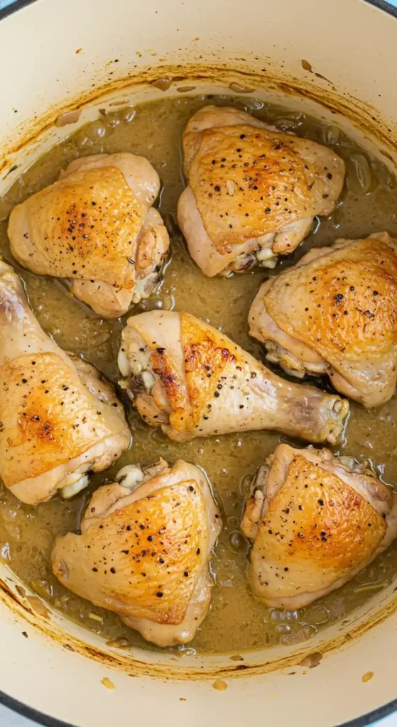 poulet a la moutarde​