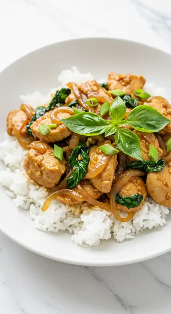poulet au basilic 1