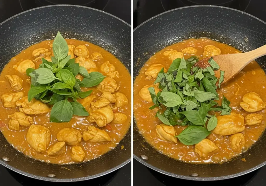 poulet basilic thai​