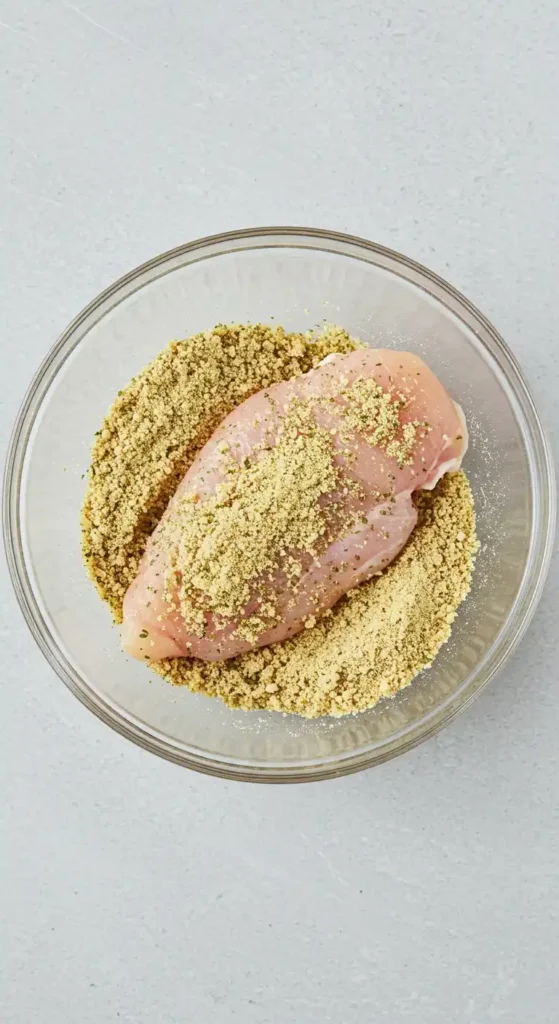 poulet pane au air fryer​