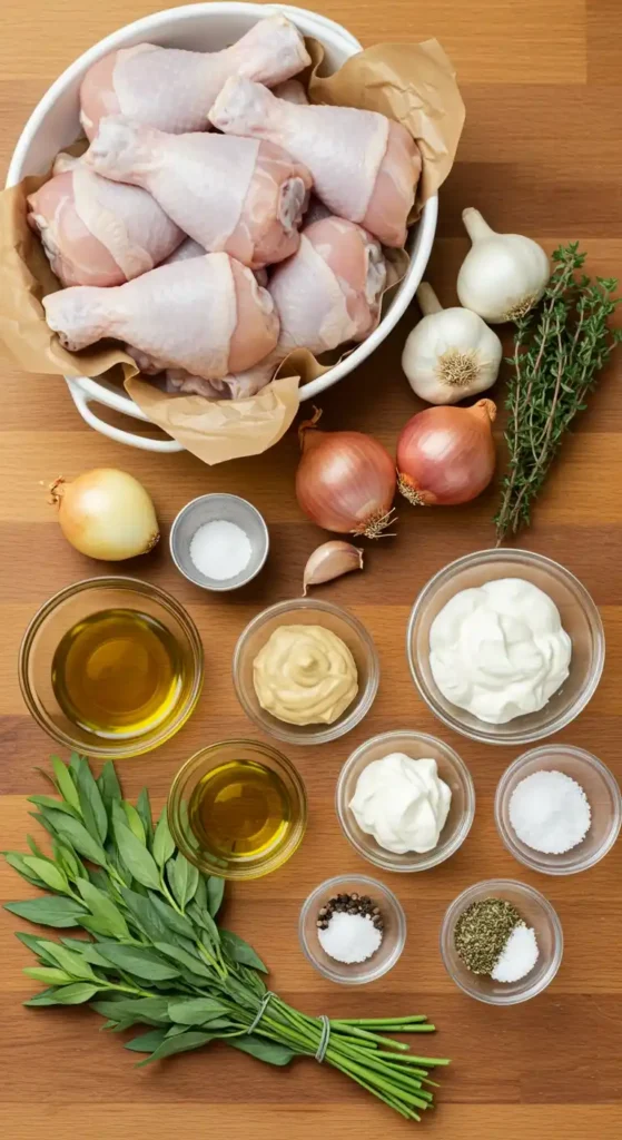 poulet sauce moutarde​