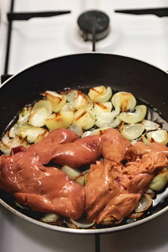 recette de fois de volaille​ 1