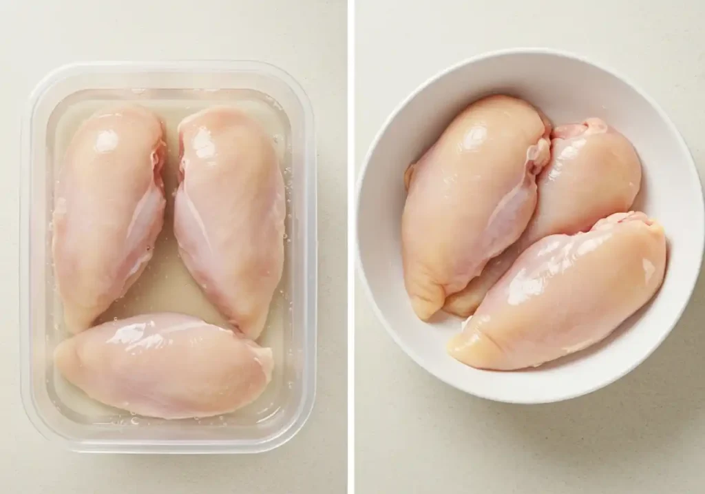 recette de jambon de poulet​