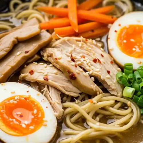 recettes de ramen au poulet​