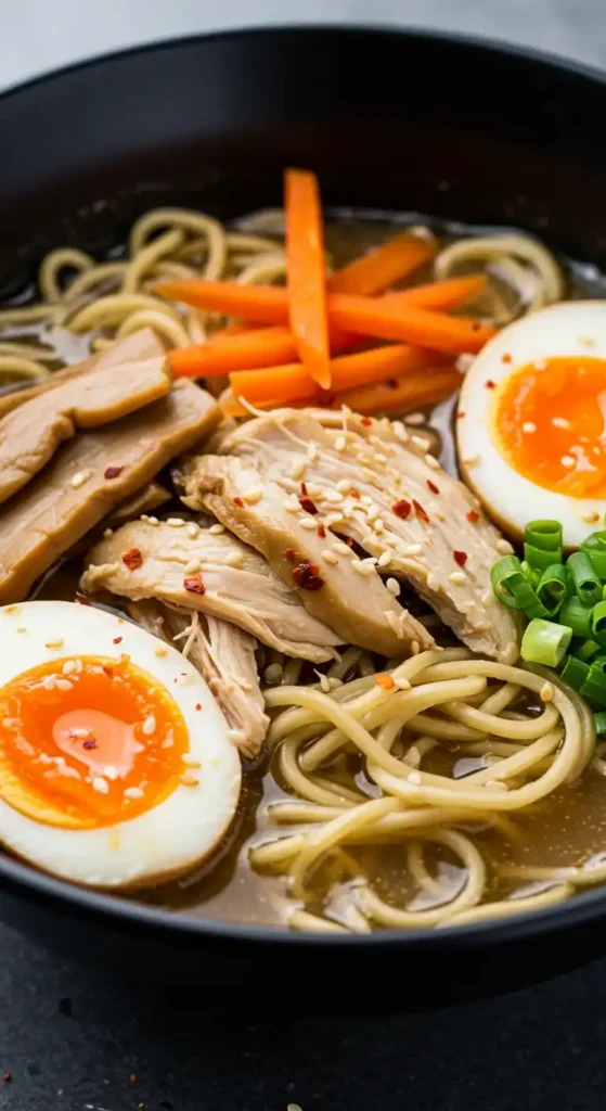 recettes de ramen au poulet​