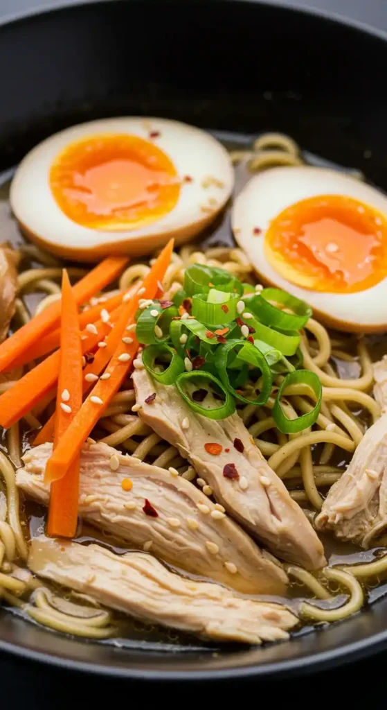 recettes ramen au poulet​