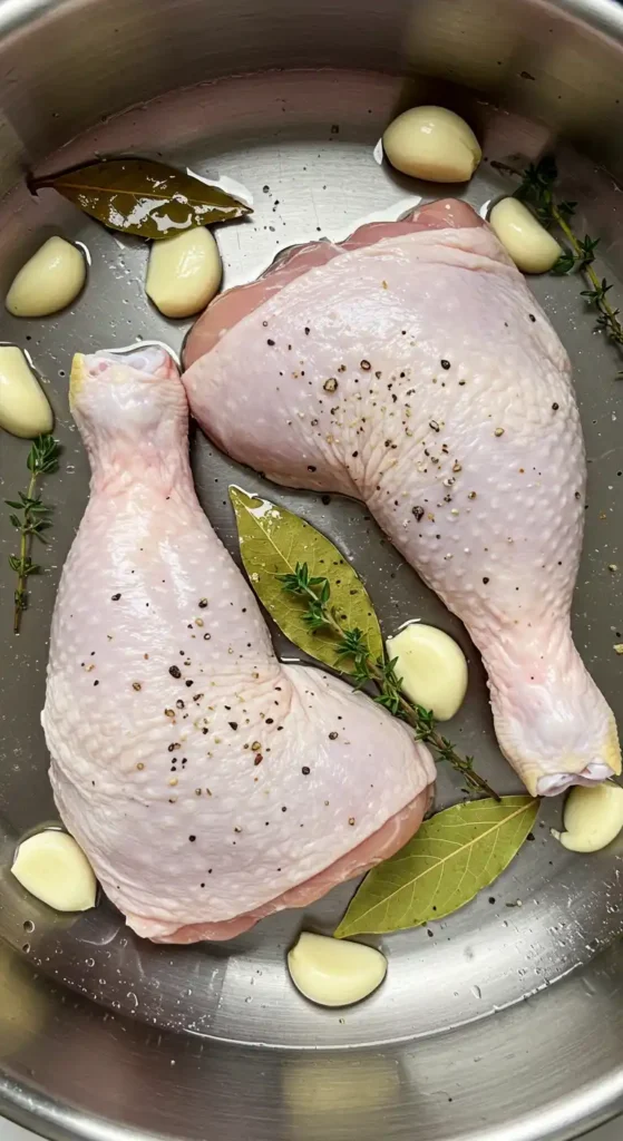 rillettes de poulet enceinte​