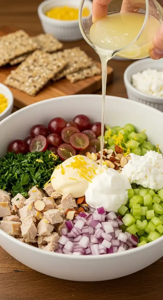 salade froide de poulet