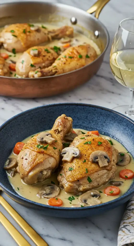 fricassee de poulet