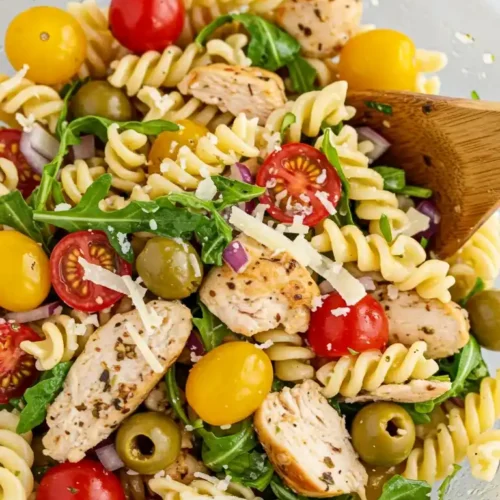 recette de salade aux pates et poulet