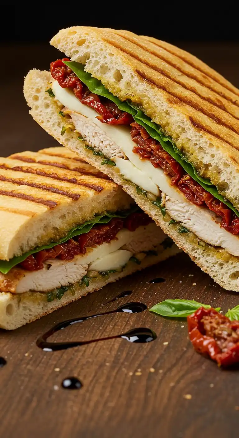 recette panini poulet