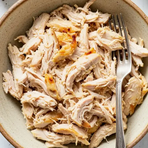 recette poulet effiloche air fryer