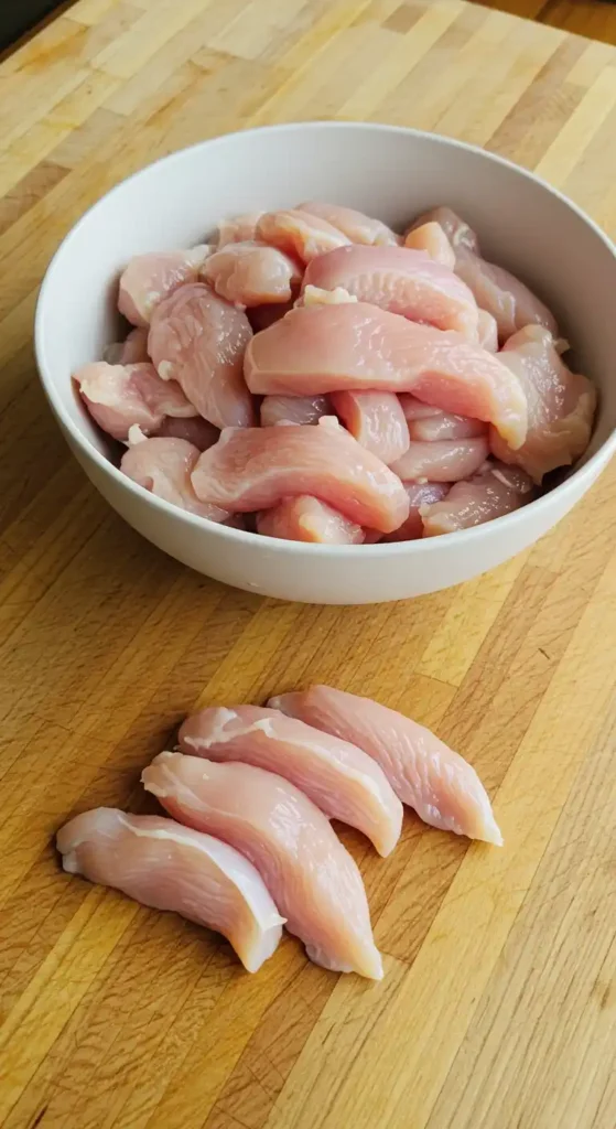 salade de pates aux des de poulet​ 2