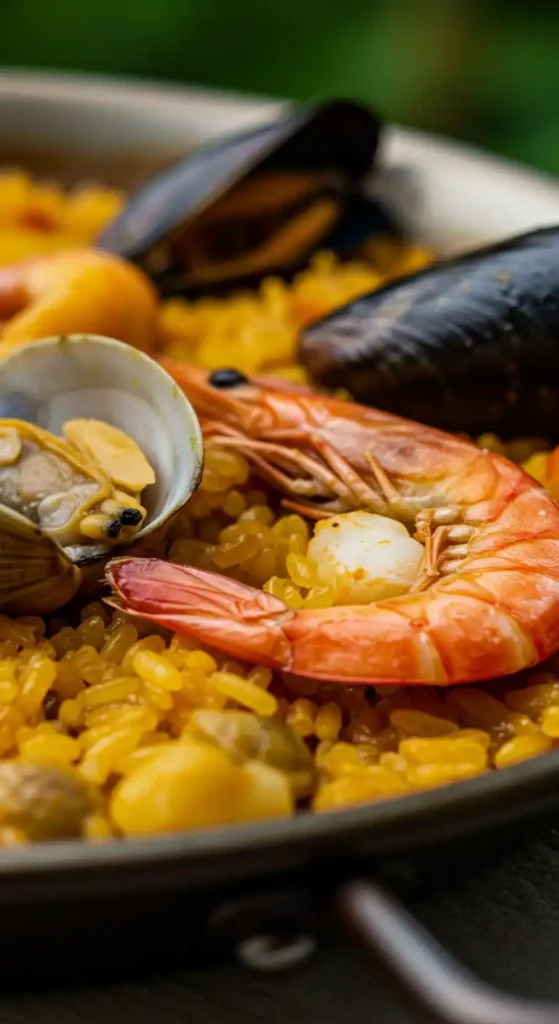recette paella poulet fruits de mer